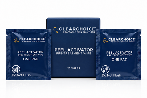 ClearChoice Peel Activator Sachet Wipes 25/Pack - product image 1