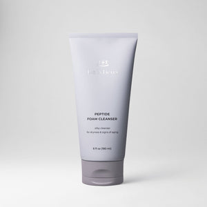 Le Mieux Peptide Foam Cleanser in a 6oz tube, featuring a gentle foam formula for cleansing and revitalizing skin.