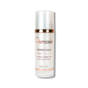 Osmosis Beauty Perfection Pigment Corrector bottle with a sleek design, showcasing its 30mL size for pigmentation treatment.