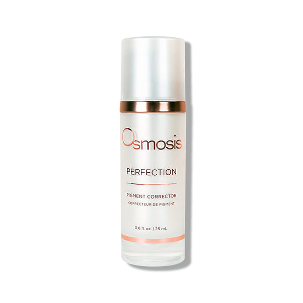 Osmosis Beauty Perfection Pigment Corrector bottle with a sleek design, showcasing its 30mL size for pigmentation treatment.