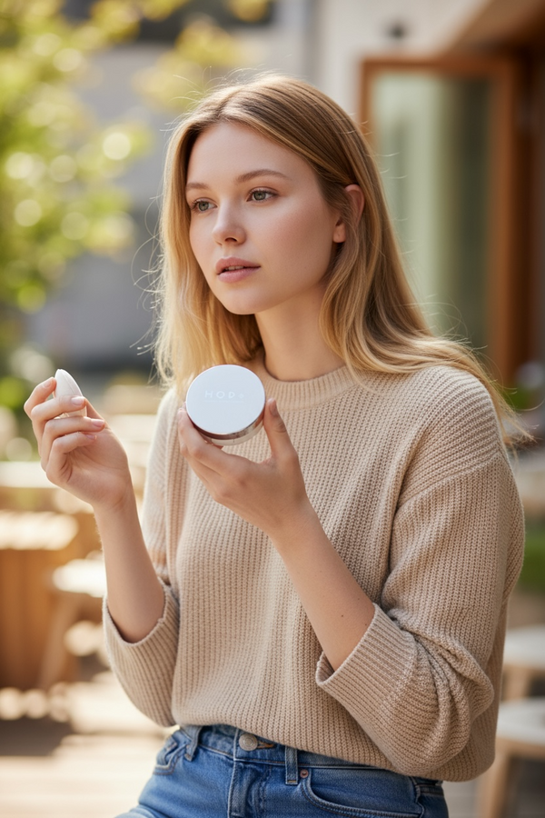 2pc Set of TOV Aesthetics Face Mist featuring House of PLLA HOP+ Volume and Shield Cushion in sleek packaging.