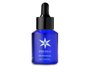 Phyto-C Skin Care Eye Return Gel in a sleek container, designed for reducing dark circles and puffiness around the eyes.