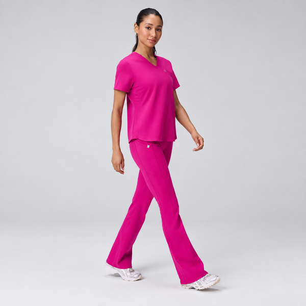 Circadia x Fabletics Women's PonteFlex Kick Flare Scrub Legging - image 3