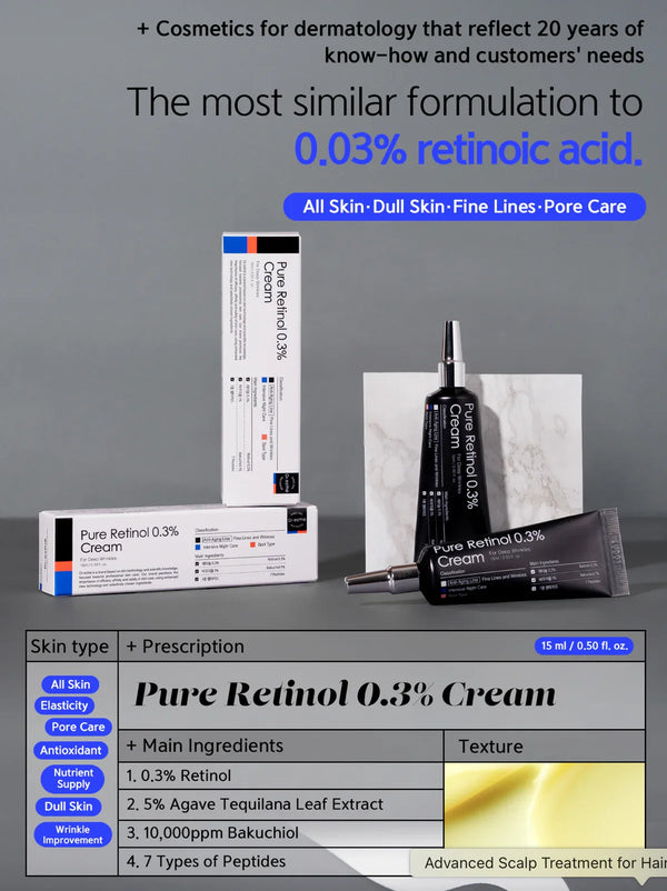 Dr.esthe Pure Retinol 0.3% Cream 15 mL - product image 1