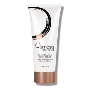 Osmosis Beauty Rejuvenating Body Cream in a 200mL jar, showcasing its rich texture and creamy consistency.