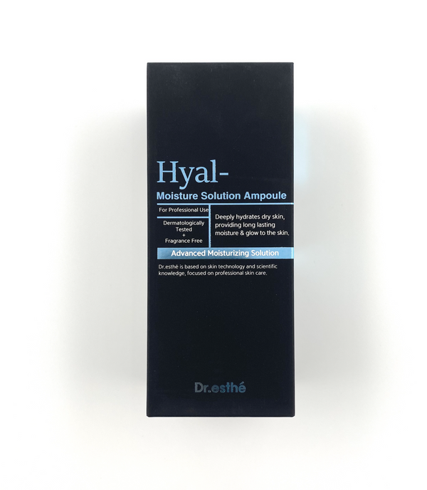 Dr.esthe Hyal Moisture Solution Ampoule 150ml with free roller face massager - European Beauty by B