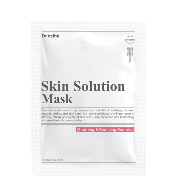 Dr.Esthe Skin Solution Mask Soothing & Reducing Redness 10pc - European Beauty by B