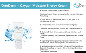 SKINCULTURE O2toDerm Oxygen Energy Cream in a white jar with a silver lid, showcasing its creamy texture.