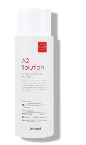 Dr. Aesthé A2 Solution packaging on a white background