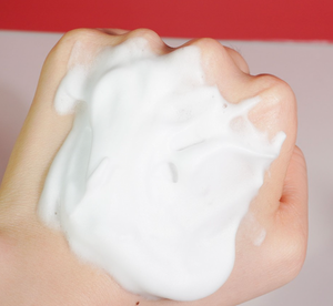 TOV House of PLLA HOP+ Pro Volumizing Mousse in a 150ml bottle with a foaming cleanser texture.