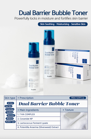 Dr.esthe Dual Barrier Bubble Toner 195 mL - product image 1