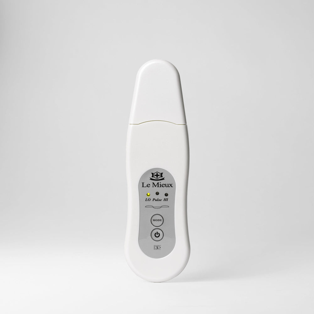 Le Mieux Skin Perfecter beauty tool with smooth, sleek design for skincare and facial treatments.