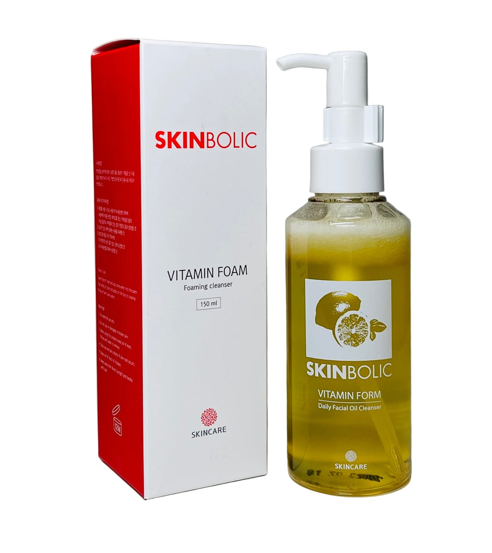 Skinbolic Vitamin Foam Daily Facial Oil Cleanser 150ml