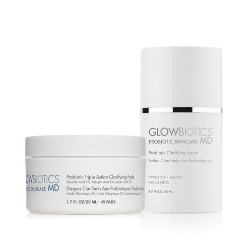 Glowbiotics Exfoliation Starter Duo: Glycolic, Lactic and Salicylic Acids - product image 1