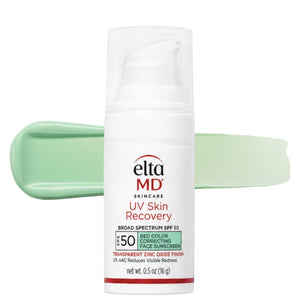 EltaMD Deluxe Mini UV Skin Recovery Red Color Correcting Green Tint Broad Spectrum SPF 50 product image
