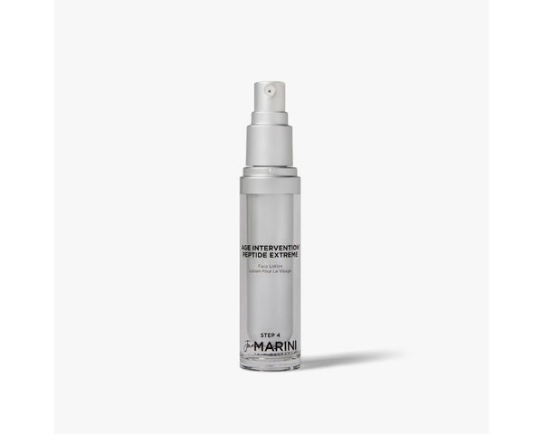 Jan Marini Age Intervention Peptide Extreme for dark spots in sleek packaging, highlighting its advanced skincare formula.