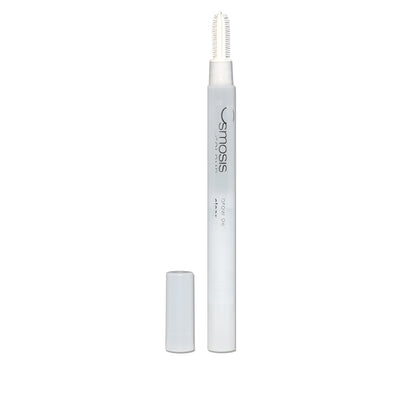 Clear brown brow gel by Osmosis Beauty in a sleek tube, perfect for defining and styling eyebrows.