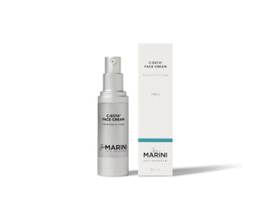 Jan Marini C-ESTA Face Cream in a jar, designed to target dark spots and brighten complexion.