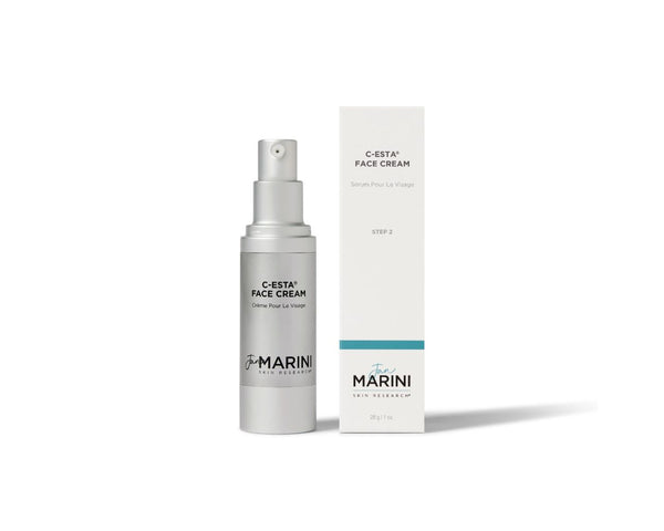 Jan Marini C-ESTA Face Cream in a jar, designed to target dark spots and brighten complexion.