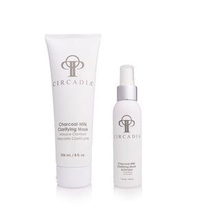 Charcoal Milk Clarifying Mask & Activator Set - image 1