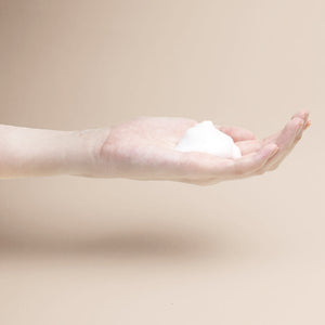 Le Mieux Citrus Blossom Foaming Hand Wash in a 6oz bottle with a light, foamy texture and citrus scent.