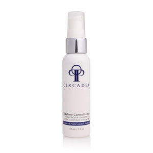 Circadia Daytime Control Gel Cleanser with a clear tube showing the gentle formula and lather for daytime skincare.