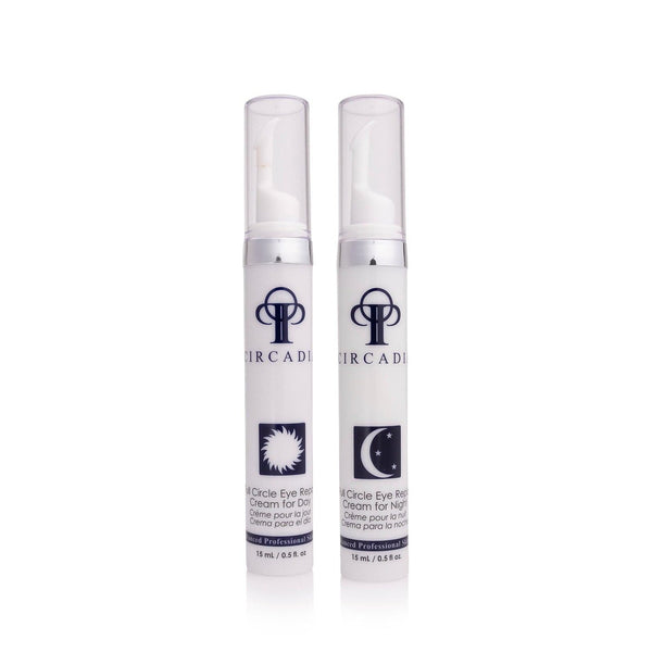 Circadia Full Circle Eye Repair gel cleanser in a sleek tube, designed to gently cleanse and refresh the delicate eye area.