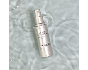 Jan Marini Hyla3D™ Face Serum bottle with a sleek design, showcasing the age intervention formula for youthful skin.