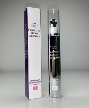 Sculplla +H2 Promoter Repair Eye Cream with Face Sonic Brush - European Beauty by B