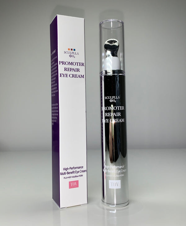 Sculplla +H2 Promoter Repair Eye Cream with Face Sonic Brush - European Beauty by B