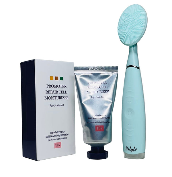Sculplla +H2 Promoter Repair Cell Cream 50 ml with free Face Sonic Brush - European Beauty by B