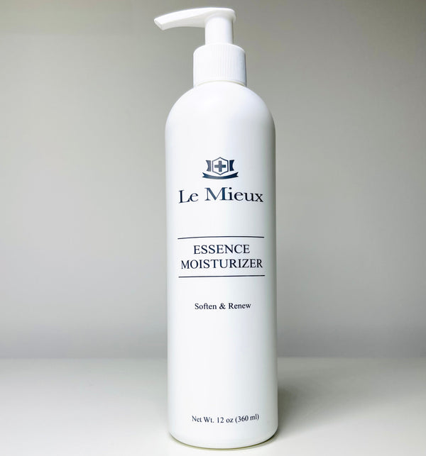 Le Mieux Sensitive Skin Savior Essence Moisturizer in a sleek bottle, showcasing its creamy texture and calming formula.