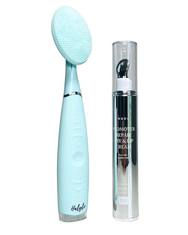 Sculplla +H2 Promoter Repair Eye Cream with Face Sonic Brush - European Beauty by B