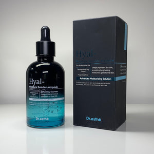 Dr.esthe Hyal Moisture Solution Ampoule 150ml with free roller face massager - European Beauty by B