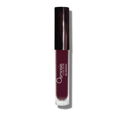 Osmosis Beauty Lip Intensive in Desire Me, showcasing a rich lip color in a sleek tube.