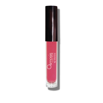 Osmosis Beauty Lip Intensive in Love Me, showcasing a rich, creamy lip color in a sleek applicator.