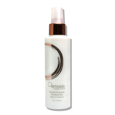 Osmosis Beauty Colour Mineral Hydration Finishing Mist in a 100ml bottle, showcasing a fine mist spray.
