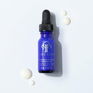Circadia Moisture on Demand gel cleanser in a clear tube with a white cap, showing the product label and packaging.