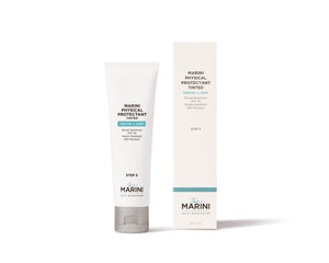 Jan Marini Physical Protectant Tinted SPF 45 in a sleek tube, ideal for protecting against dark spots and sun damage.