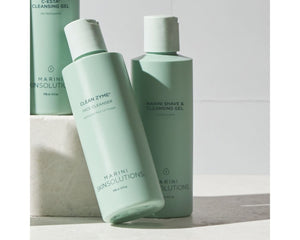 Jan Marini Clean Zyme cleanser in a bottle with a pump, designed for gentle skin exfoliation and cleansing.