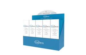 Skinculture O2toDerm Oxygen Revitalizing Ampoule vials in a box, featuring 10 x 10mL vials for skin revitalization.