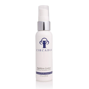 Circadia Nighttime Control Gel Cleanser with a clear tube and white gel inside, designed for nighttime skincare.