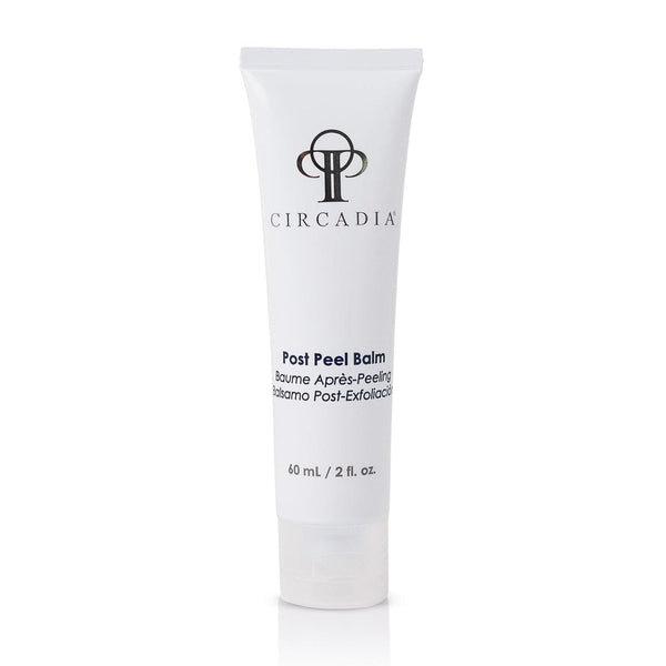 Circadia Post Peel Balm gel cleanser in a tube, designed for soothing skin after chemical peels and gentle cleansing.