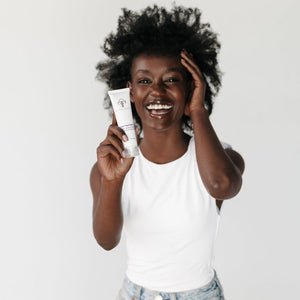 Circadia Post Peel Balm gel cleanser in a jar, designed for soothing and calming skin after chemical peels.
