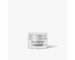 Jan Marini Retinol Plus Mask in a jar, showcasing the front label and cream texture, ideal for skincare routines.