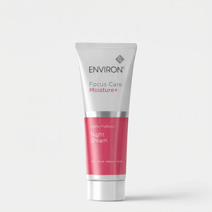 Environ Alpha Hydroxy Night Cream in a jar, a skincare mask and exfoliator for improved skin texture and rejuvenation.