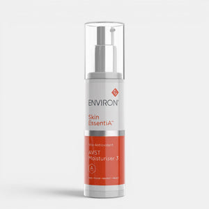Environ Vita-Antioxidant AVST Moisturizer 3 jar, a skincare product from Environ in a white container with a silver lid.