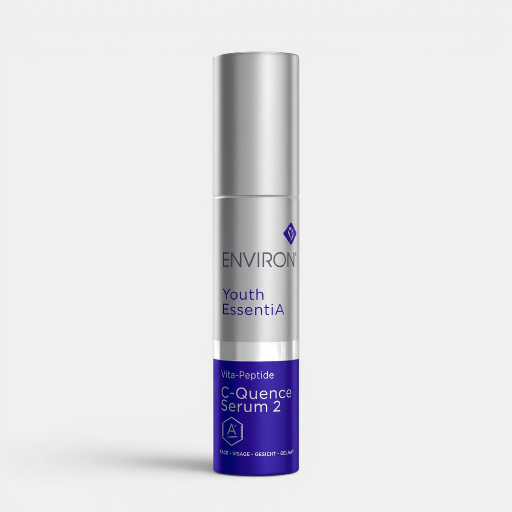 Environ Vita-Peptide C-Quence Serum 2 in a sleek bottle, part of the Environ skincare serums and treatments collection.