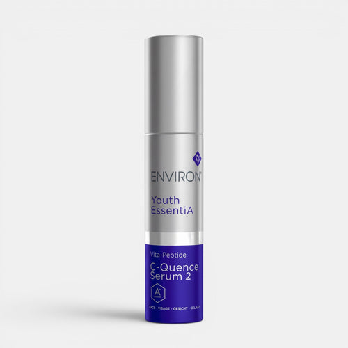 Environ Vita-Peptide C-Quence Serum 2 in a sleek bottle, part of the Environ skincare serums and treatments collection.