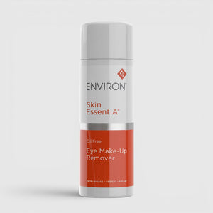 Environ Oil-Free Eye Make-up Remover in a bottle, designed for gentle eye makeup removal and eye care.